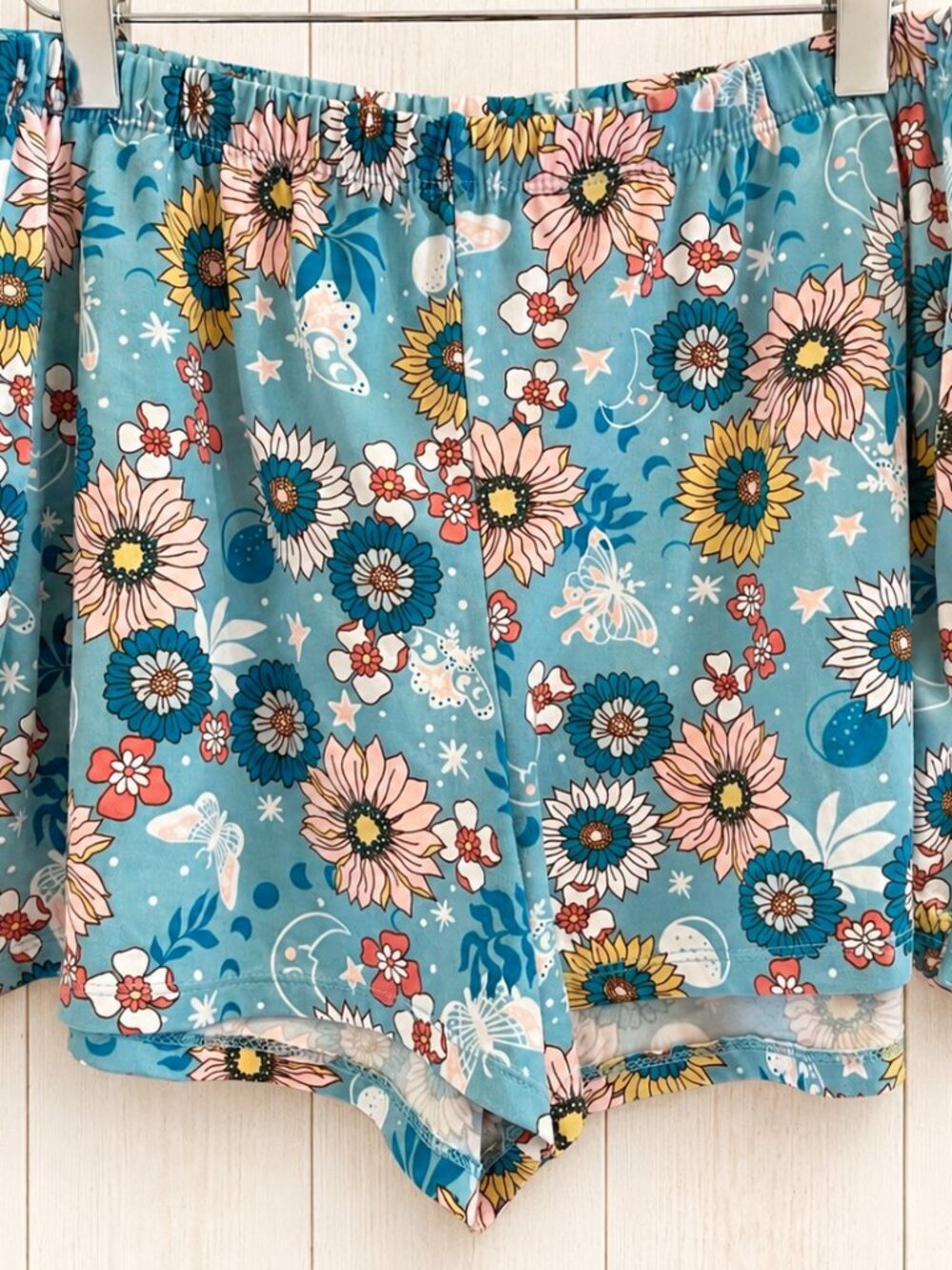 Joyspun Boho Floral Pajama Shorts